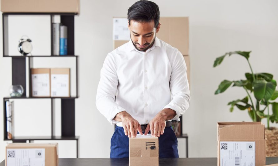 Het gemak van een DHL verzendlabel